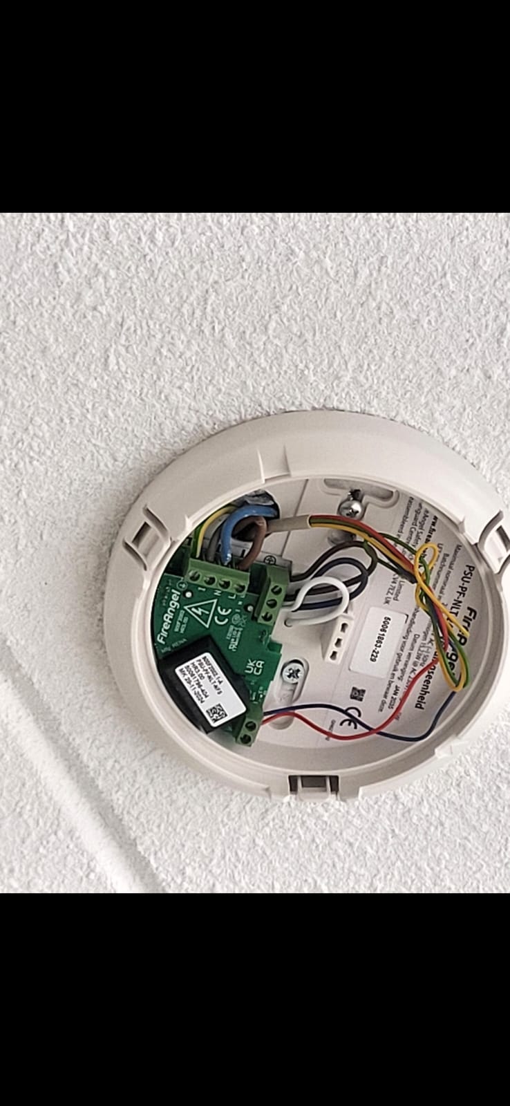 Rookmelder installatie